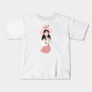 Pink Witch Kids T-Shirt